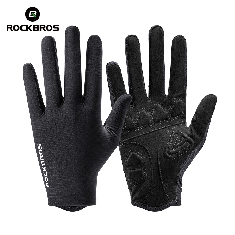 ROCKBROS Touchscreen Cycling Gloves with Anti-Slip Shock Absorbing Pads