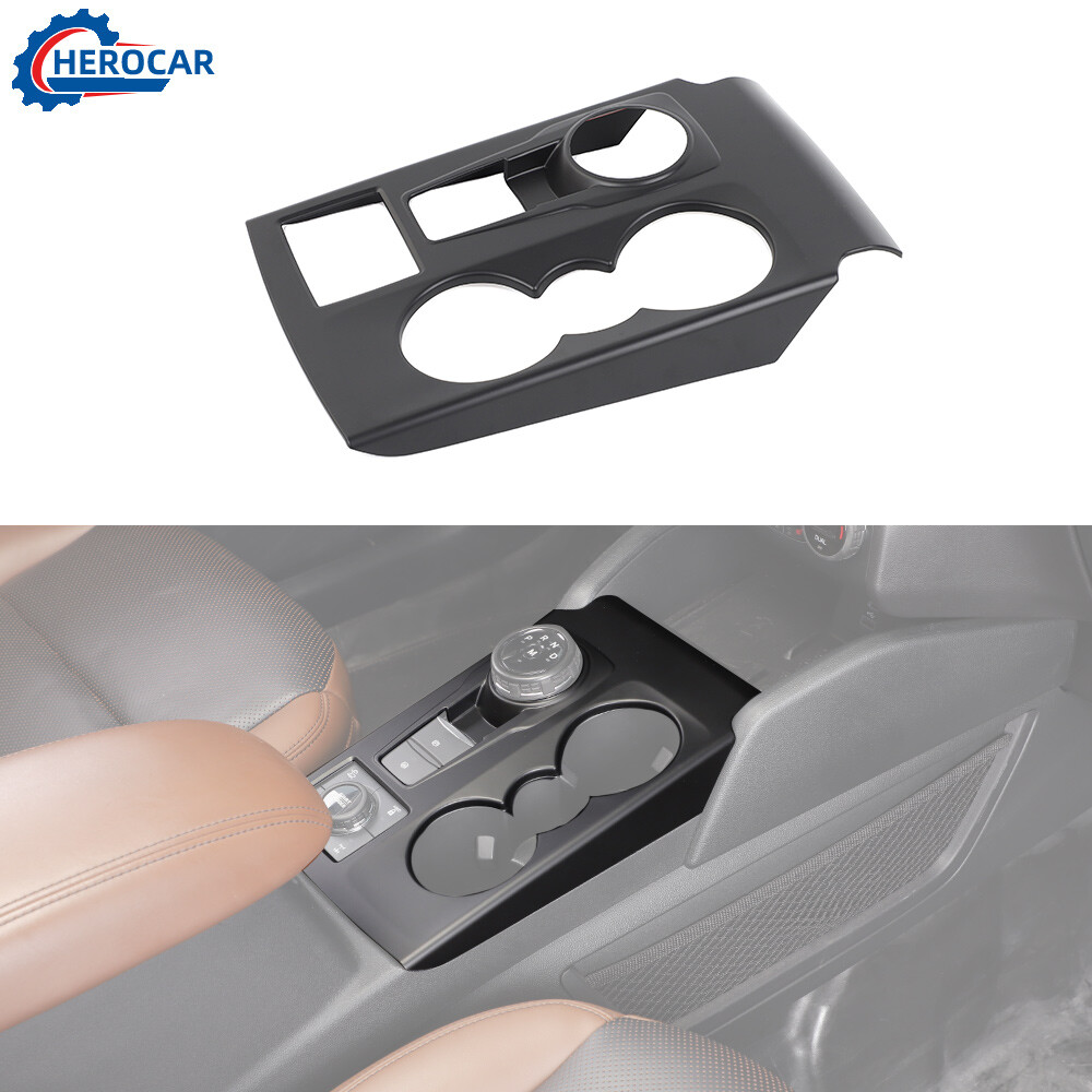 ⭕MATTE Gear Shift Cup Holder Frame Decor Trim Cover Bezel For Bronco Sport 2021+