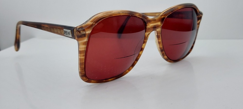Vintage Wimbledon Brown Horn-Rim Sunglasses Frames Only Hong Kong