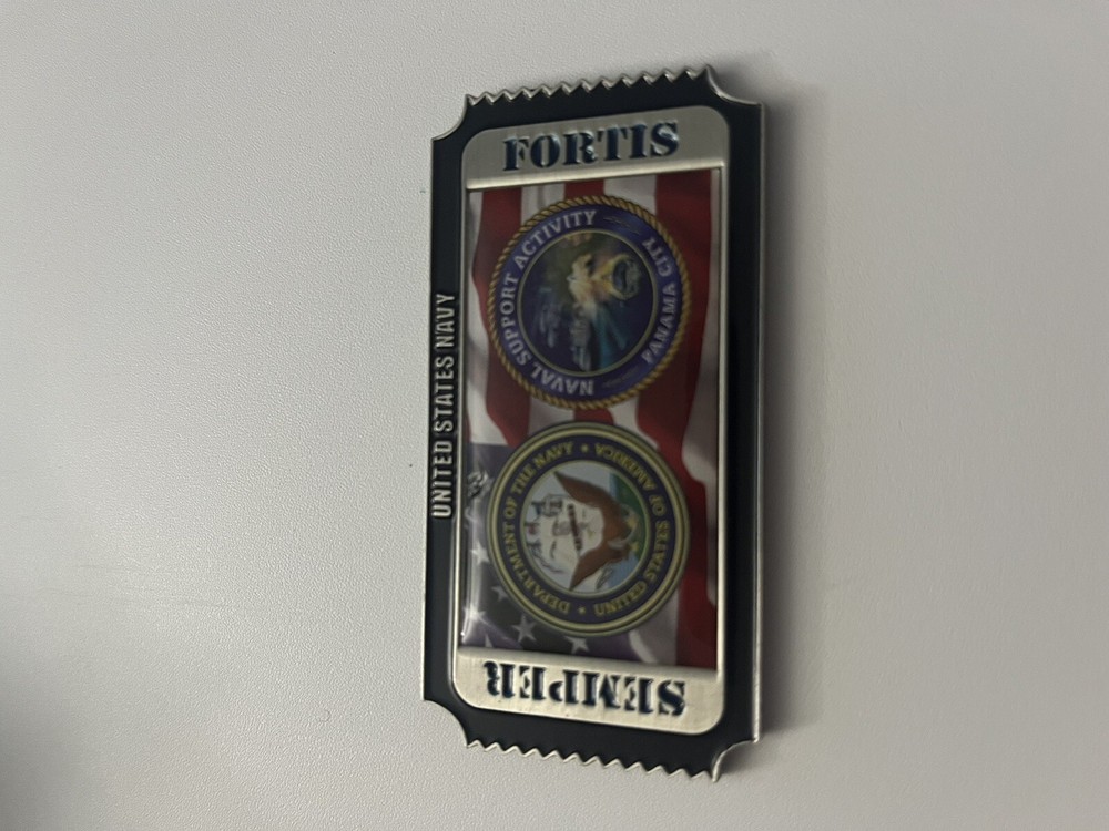 238th Navy Ball Challenge Coin