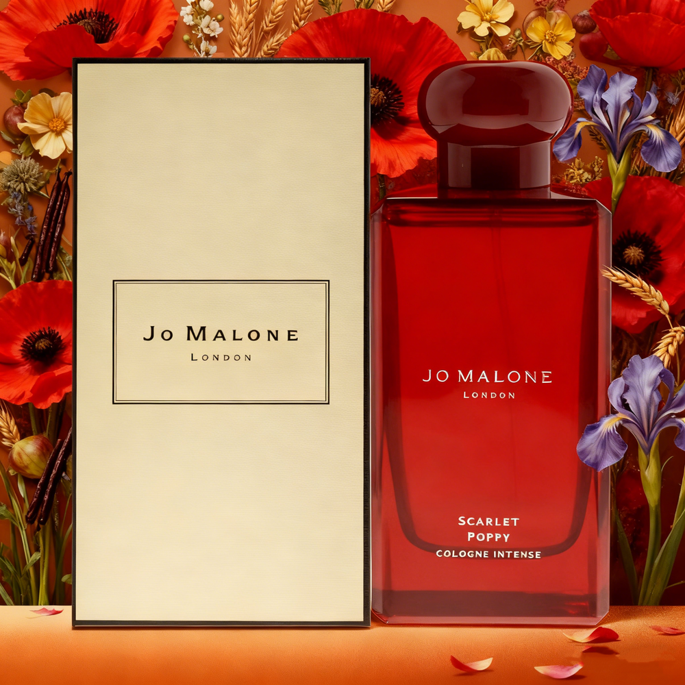 Jo Malone London Scarlet Poppy Cologne Intense 3.4oz/100ml Perfume New in Box