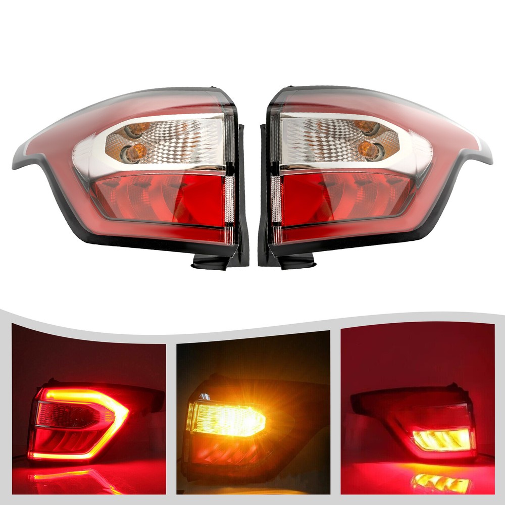 2017-2019 For Ford Escape Kuga Outer LED Tail Lights Brake Lamps Pair Left+Right