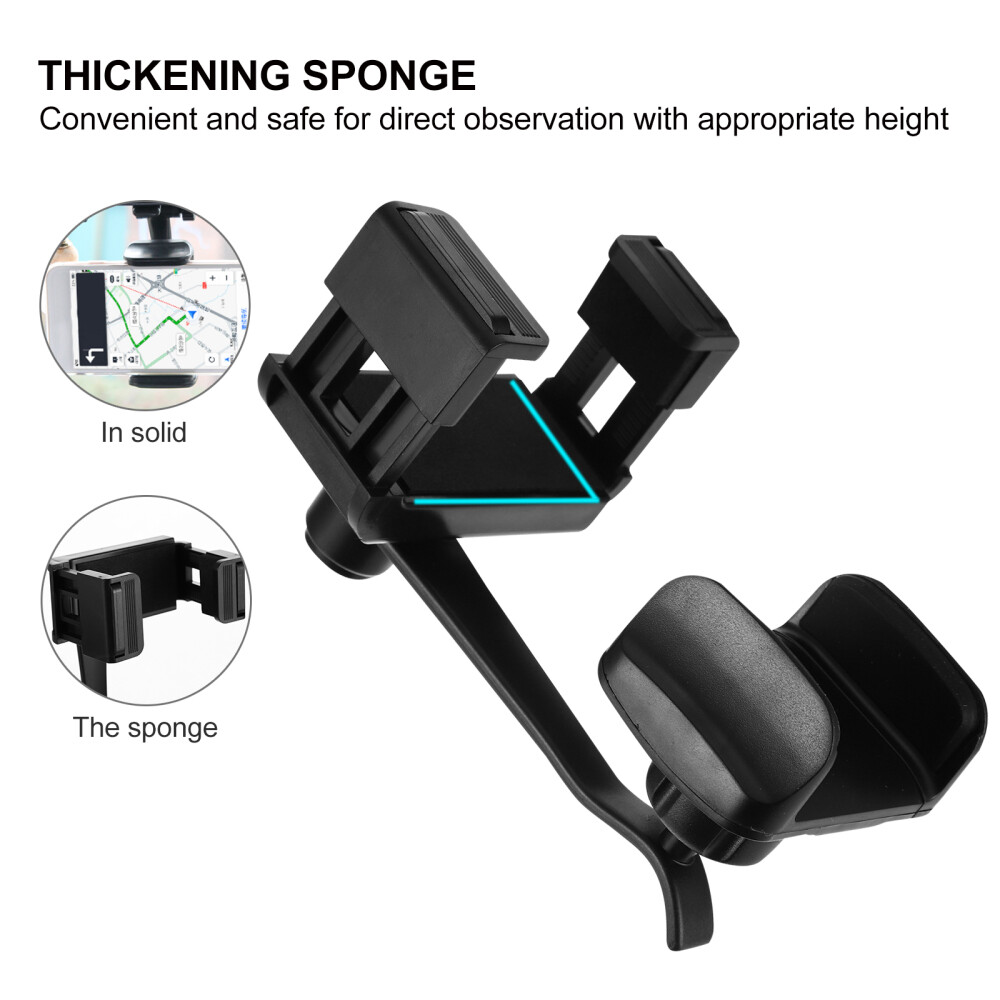 Rearview Car Recorder Bracket Phone Holder for Steering Wheel Mount