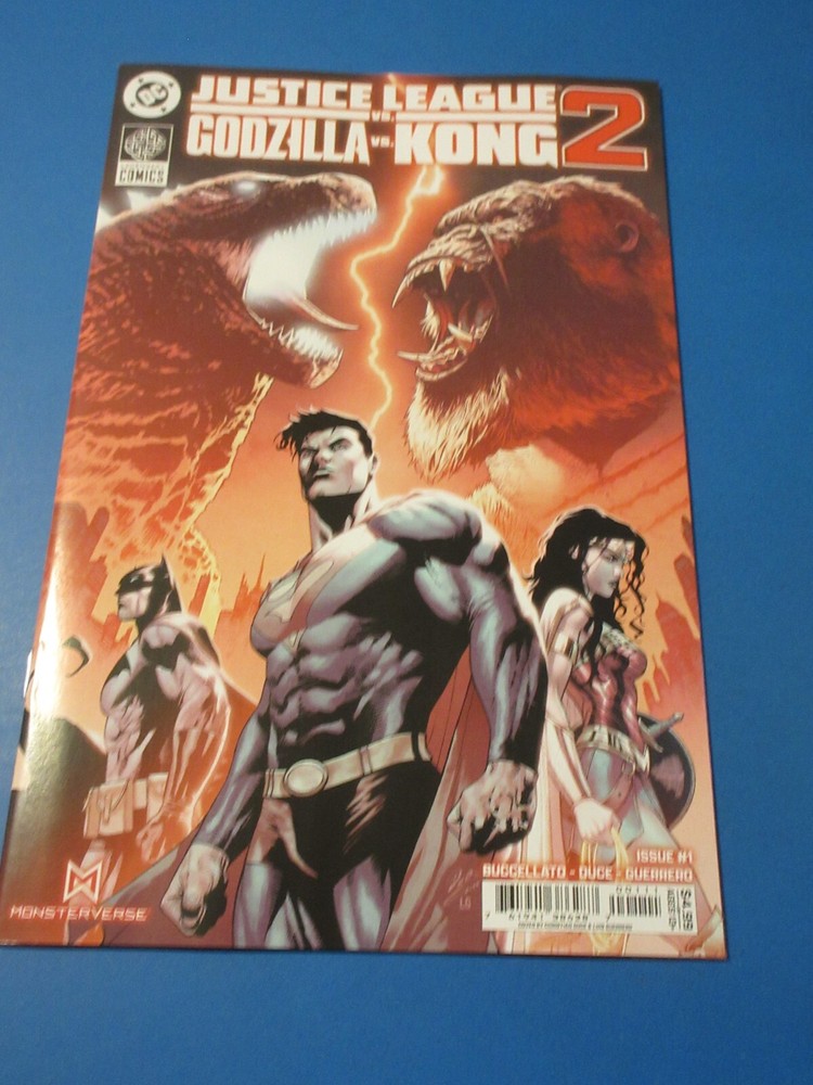 Justice League vs Godzilla vs Kong 2 Issue 1 NM Gem Mint Condition Wow
