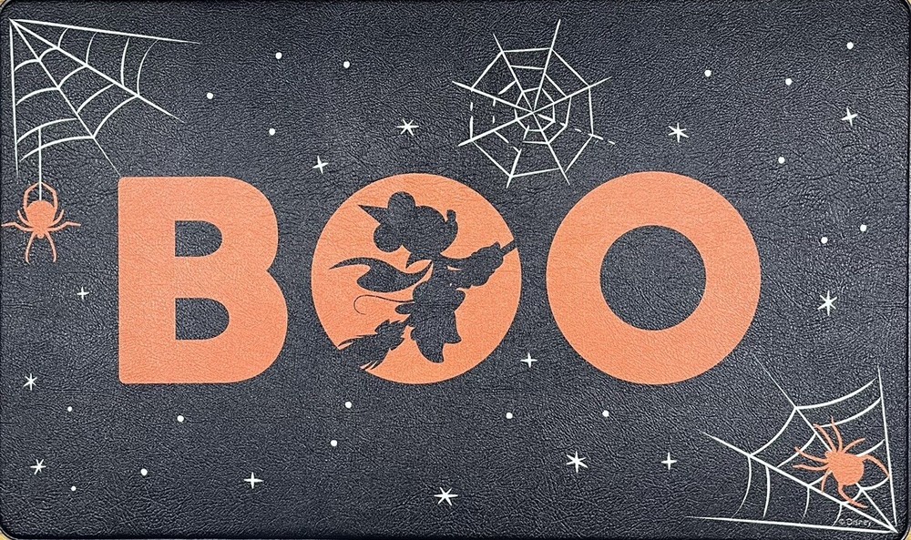 Disney Mickey Minnie Halloween Witch Anti-Fatigue Kitchen Mat Rug 18x30
