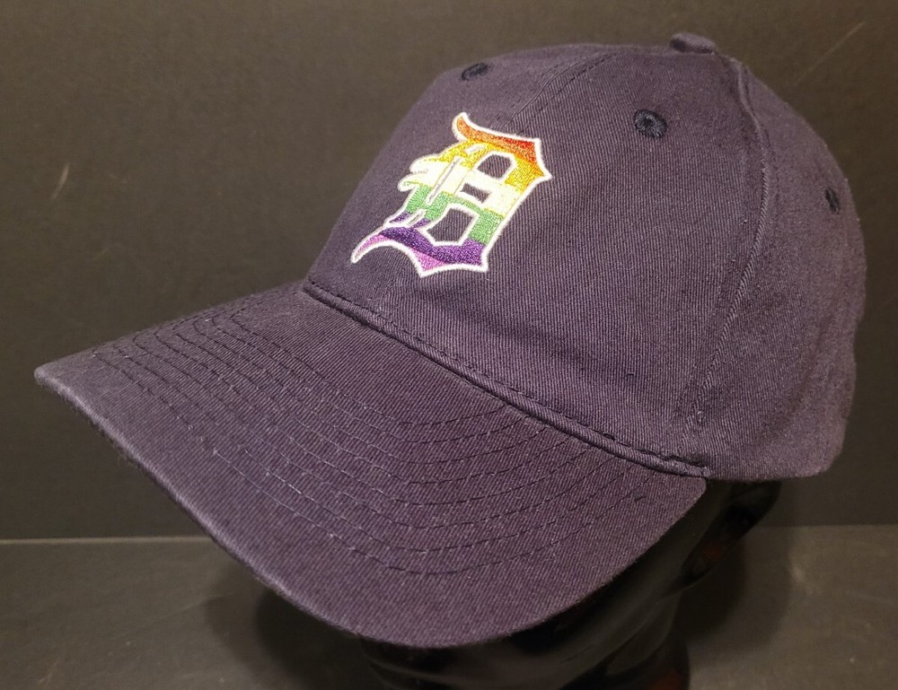 SGA DETROIT TIGERS PRIDE DAY LGBTQ HAT STRAP CAP NWOT-image