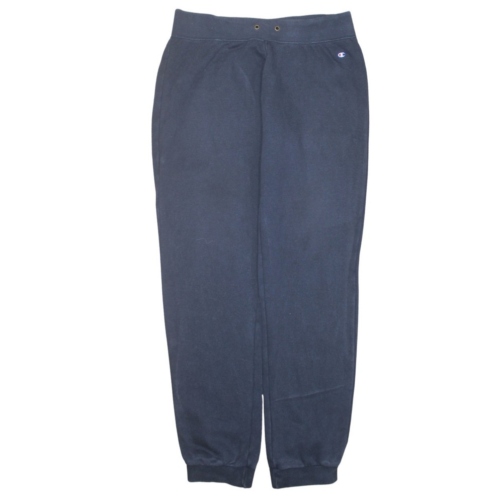 Champion Mens Joggers Navy Blue Fleece Elastic Waist C Logo Lounge Sweatpants XL
