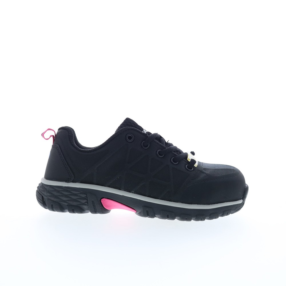 Nautilus Spark Oxford Alloy Toe SD10 Womens Black Wide Athletic Work Shoes