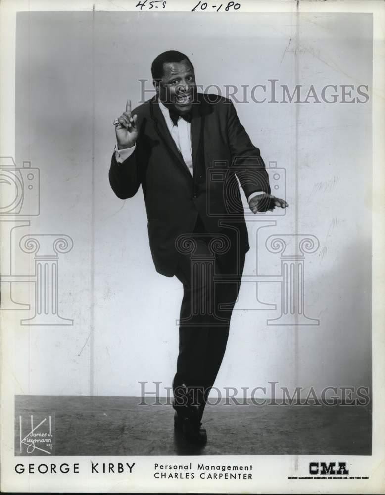 Press Photo Entertainer George Kirby - syp43529