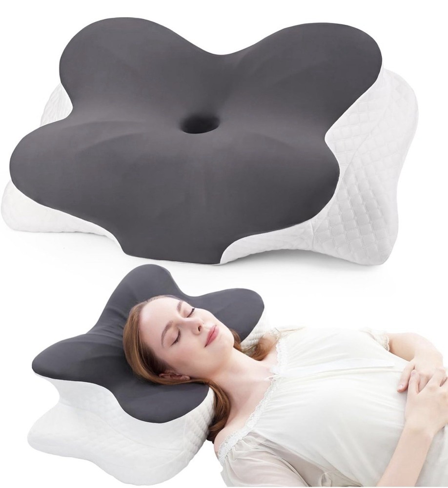 Memory Foam Pillows, Cervical Pillow for Neck Pain Relief, Odorless Ergonomic...