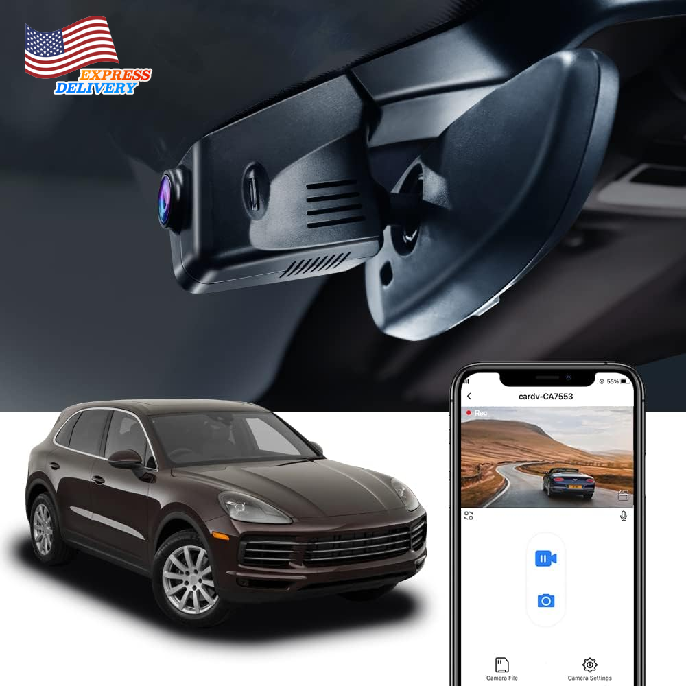 4K Dash Cam Suitable for Porsche Macan 95B Panamera 970 Cayenne 958 92A E2 NEW