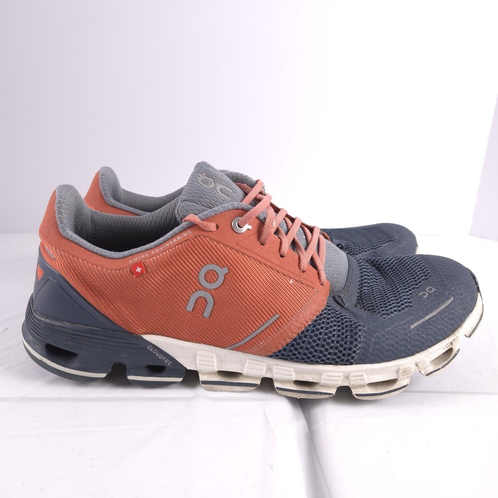 On Running Cloudflyer Shoes Sneakers US Men's Size 10 Coral Gray