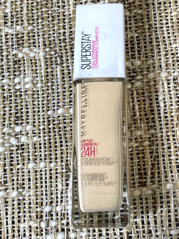 Maybelline SuperStay 24hr Full Coverage Foundation in Porcelain #110
