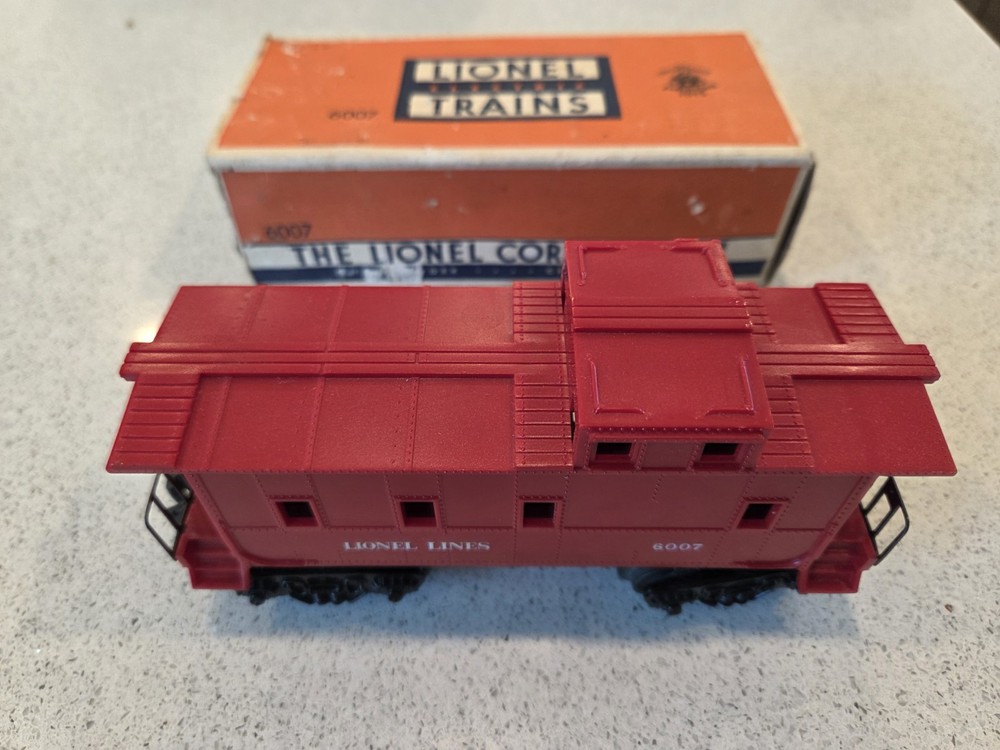 Vintage Lionel Lines O Scale 6007 Red Caboose