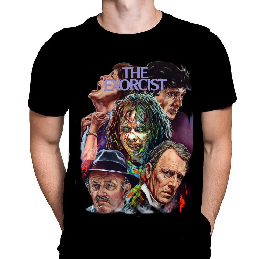 Exorcist Collage - T-Shirt - Sizes S - 4XL - by Rick Melton / Classic Horror