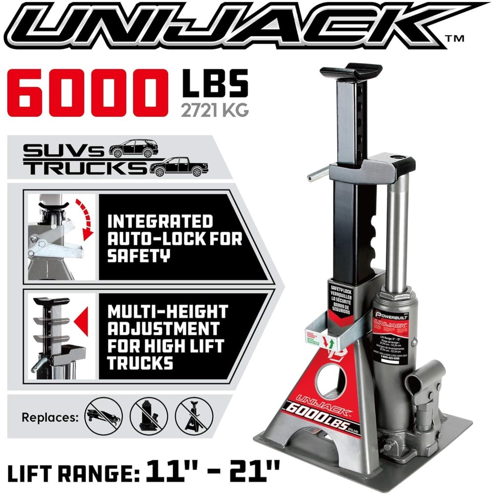 3 Ton Bottle Jack Lift for Off-Road Vehicles