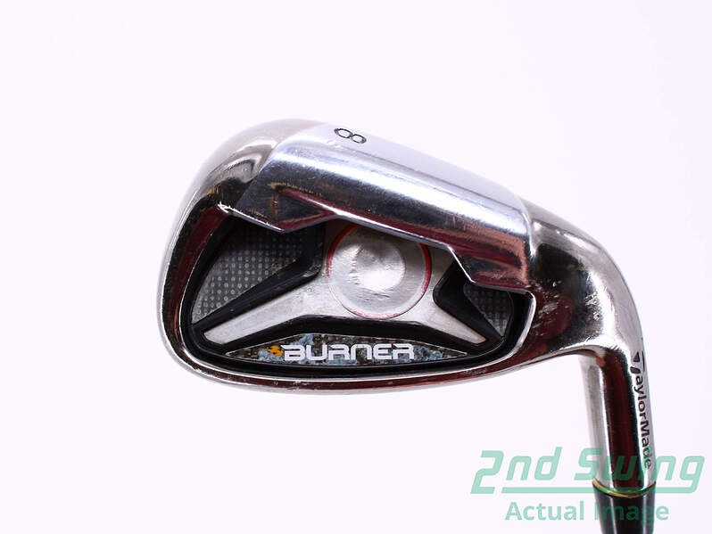 TaylorMade 2009 Burner 8 Iron Steel Stiff Right Hand 36.0in Golf Club