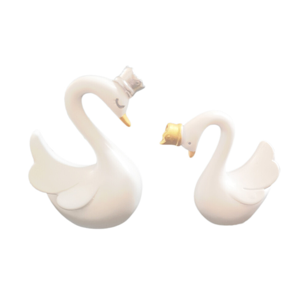 2 Pcs Baby Shower Cake Decoration Turntable Cakes Birthday Decorations Wedding