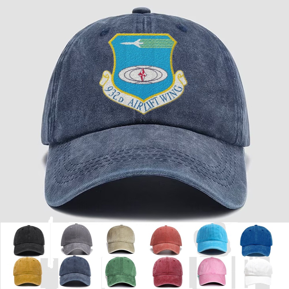 Custom Embroidered Hat 932nd Airlift Wing, Veteran Cap, Trucker Hat, Gift Idea