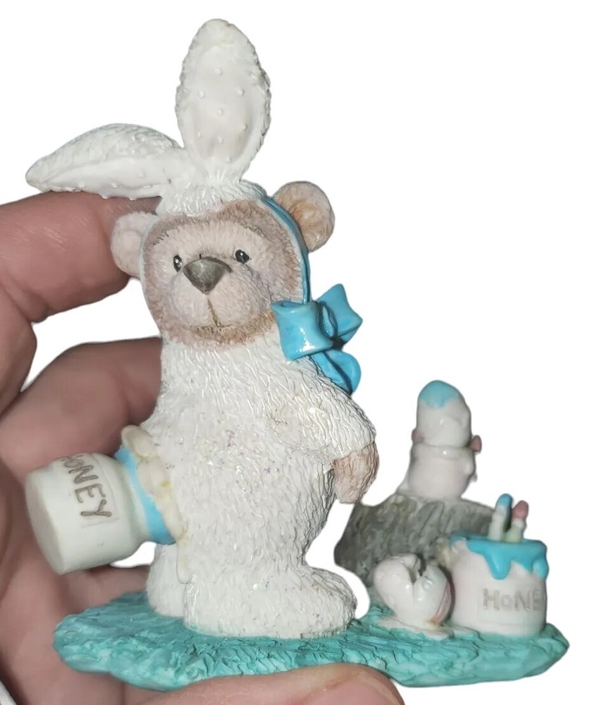 Tender Tucker By Enesco #180890 I'm Brunch On You Figurine Easter Bear Bunny