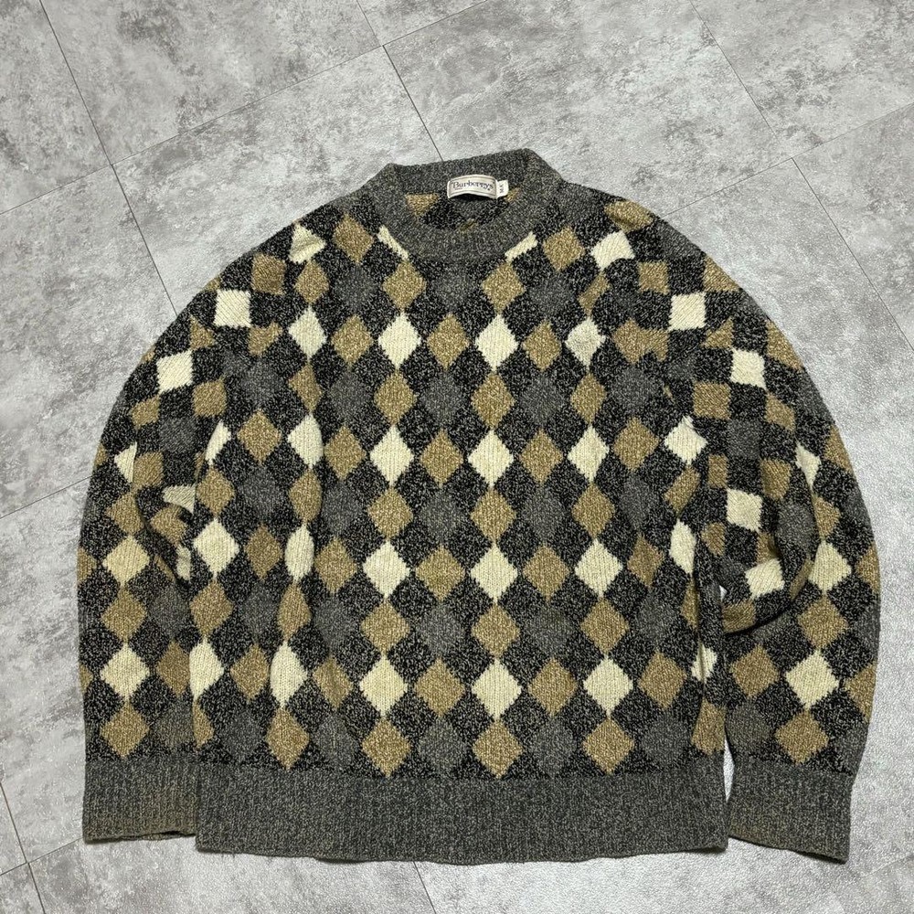 Burberry knit sweater Men's Fashion from Japan