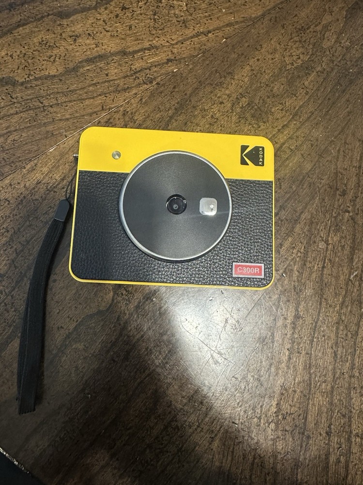 Yellow Kodak C300R Camera 2-in-1 Digital Camera Printer
