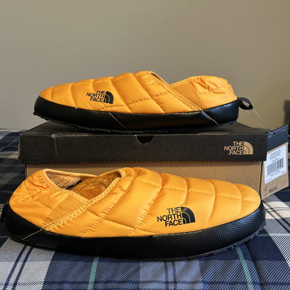 North Face Thermoball Traction Mule V Summit Gold Size 13 Men Slip-On Shoes