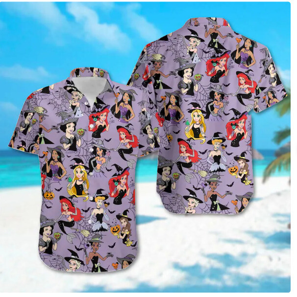 Princess Halloween 3D Hawaii Shirt HALLOWEEN GIFT CHRITSMAS GIFT BEST PRICE