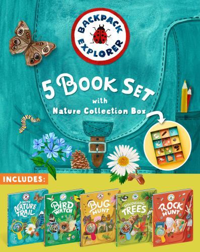 Backpack Explorer 5-Book Set with Nature Collection Box (hardcover)