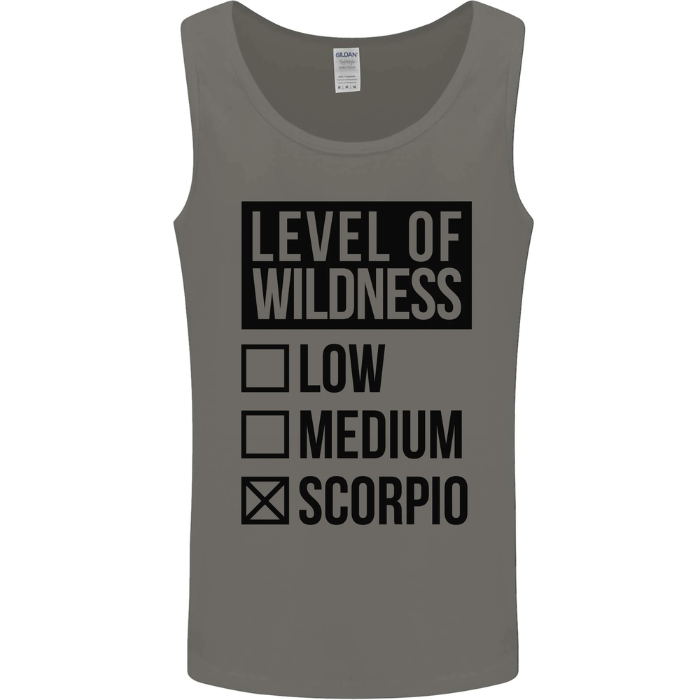 Levels of Wildness Scorpio Mens Vest Tank Top