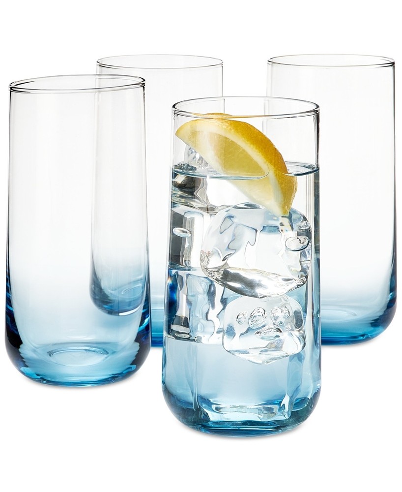 The Cellar Gil Collection 18.26-oz. Clear Highball Glasses, Set of 4, NEW