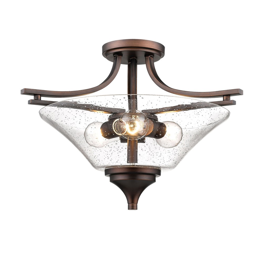 Millennium Lighting 1483 Bronze Natalie 3-Light 19