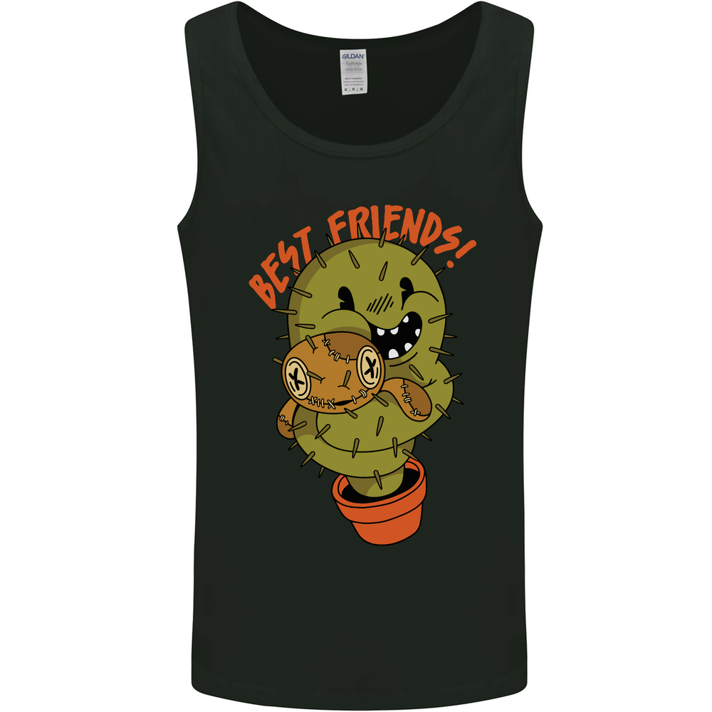 A Voodoo Doll Cactus Mens Vest Tank Top