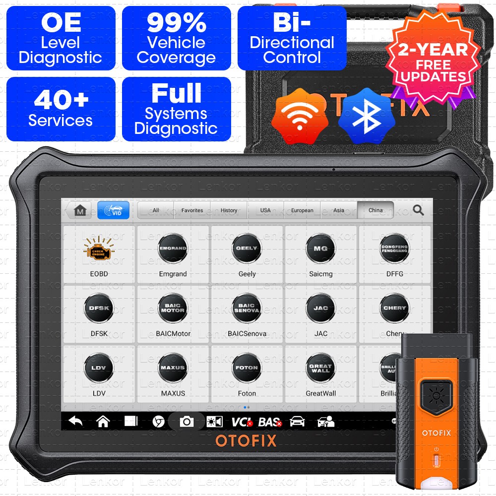 2025 OTOFIX D1 Lite Car Bidirectional Scanner Auto Full System Diagnostic Tool