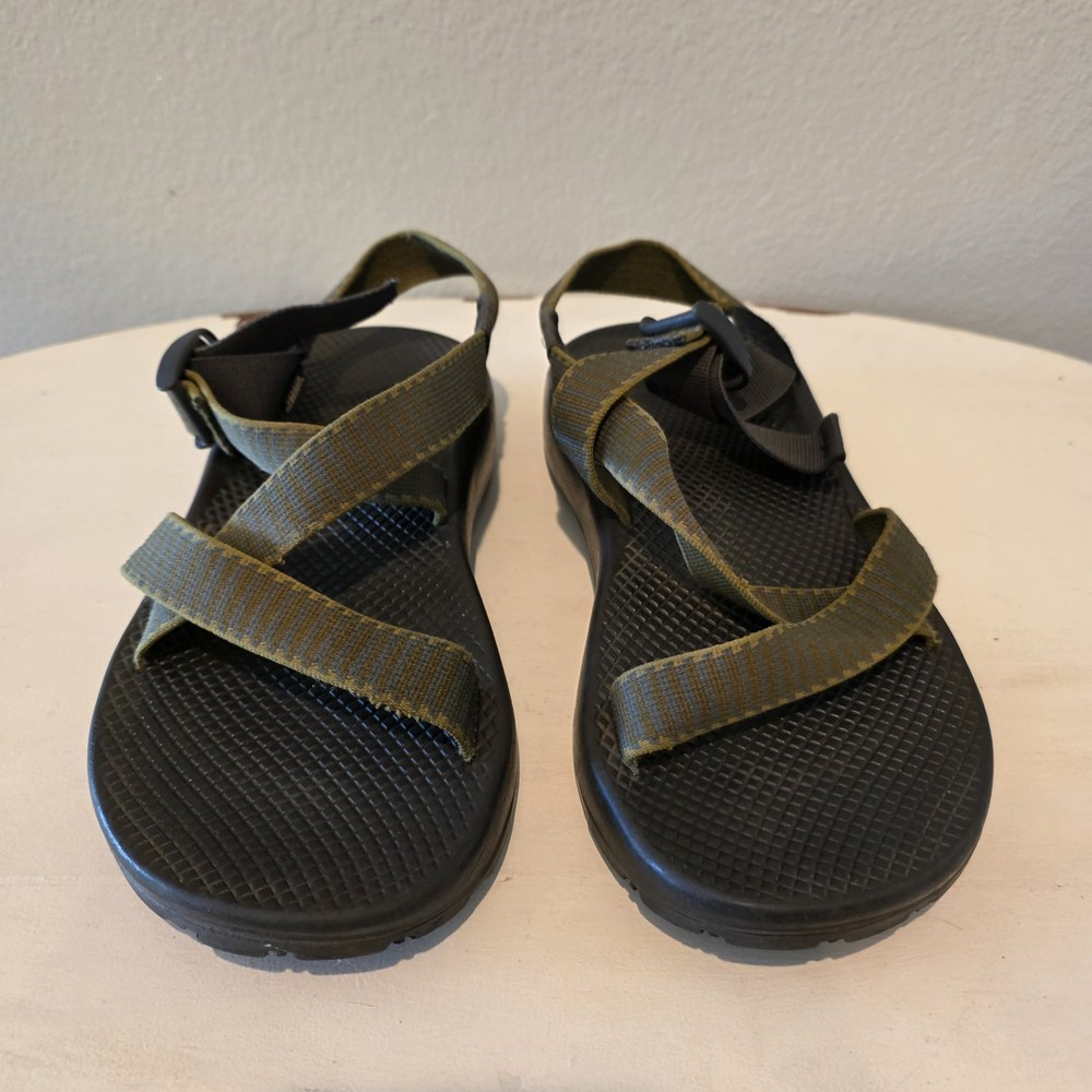 Chaco Z1 Classic Sandals for Men Size 9 Green Black Outdoor Water Ready