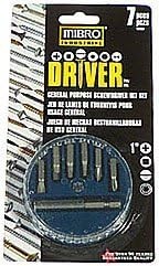 Mibro 7 PIECE GENERAL PURPOSE SCREWDRIVER BIT SET