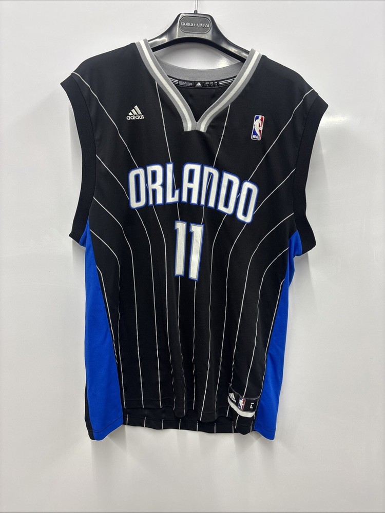 VINTAGE GLEN DAVIS ORLANDO MAGIC  JERSEY 11 ADIDAS NBA MEN'S SIZE LARGE