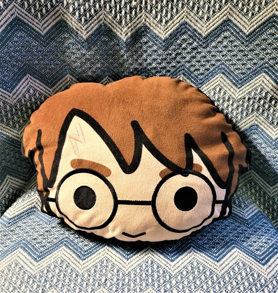 Harry Potter 13 Inch Plush Wizarding World Cushion Face Pillow