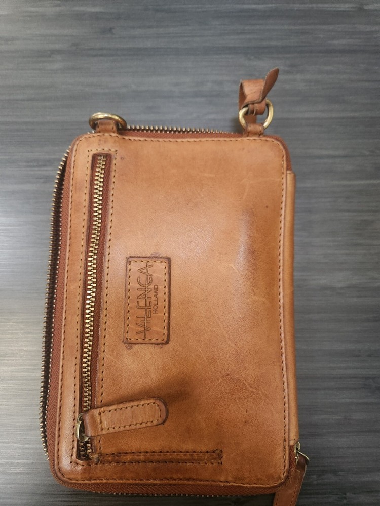 Genuine Leather Cell Wallet