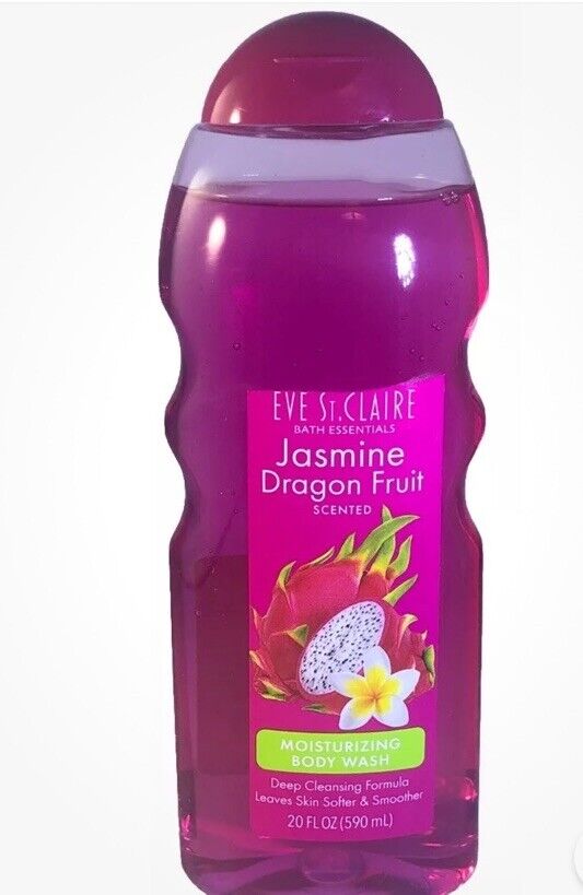 Jabón corporal hidratante Eve St Claire Bath Essentials Jasmine Dragon Fruit 20 oz