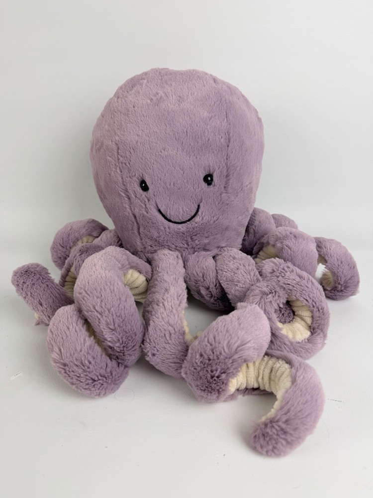 AUTHENTIC Jellycat London Large Maya Octopus Lavender Purple A2OC