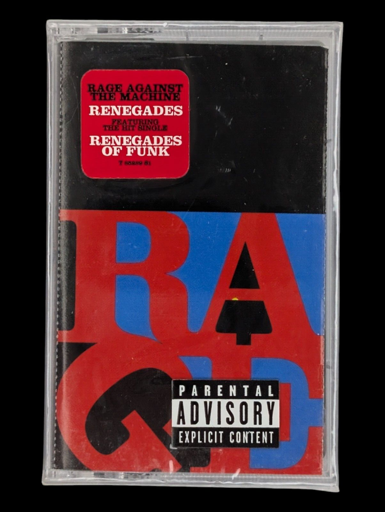 SEALED, Rage Against The Machine – Renegades ET 85289, Audio Cassette, US, 2000