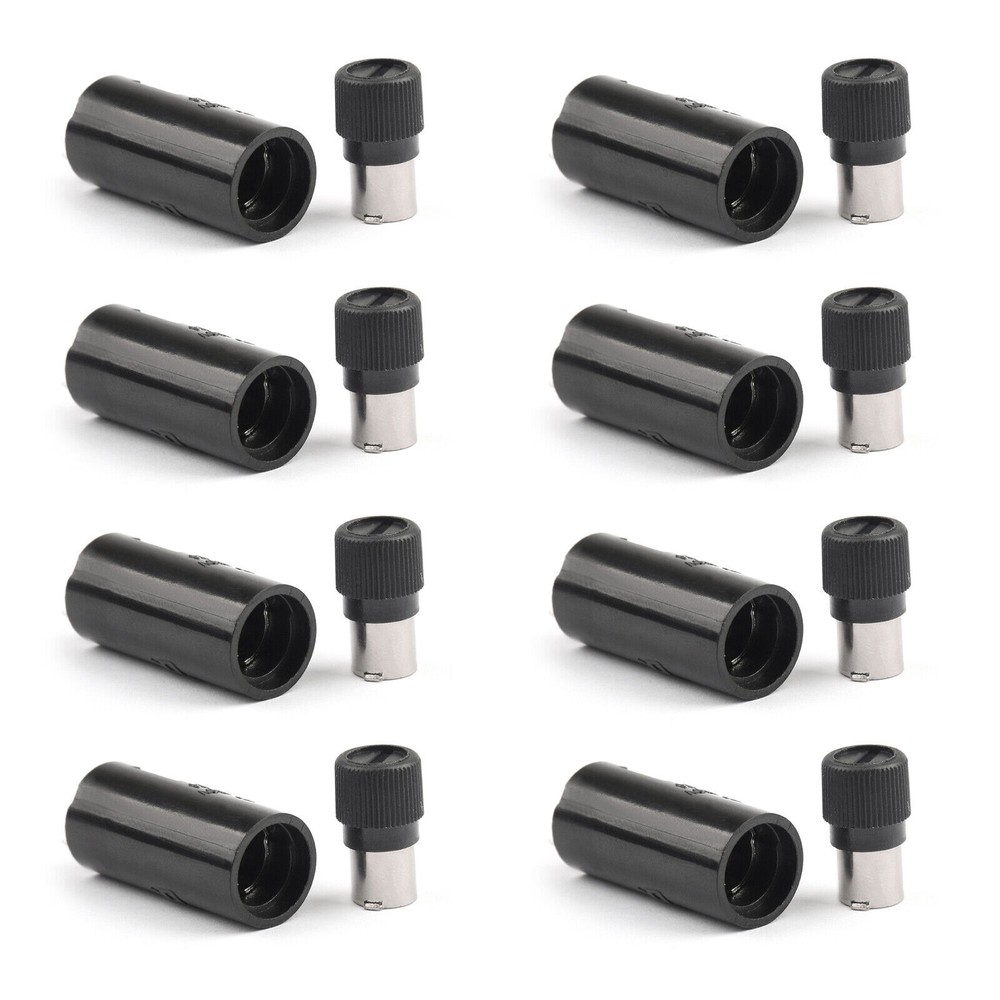 8PCS SCI R3-24 Vertical PCB Fuse Holder For 5x20mm Glass Fuses 10A 250V US