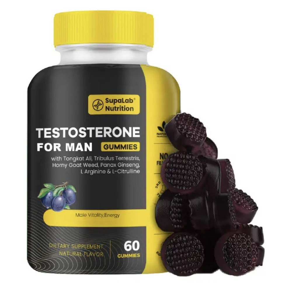 Testosterone Booster for Men, Male Enhancement Pills, Energy, Stamina 60 Capsule