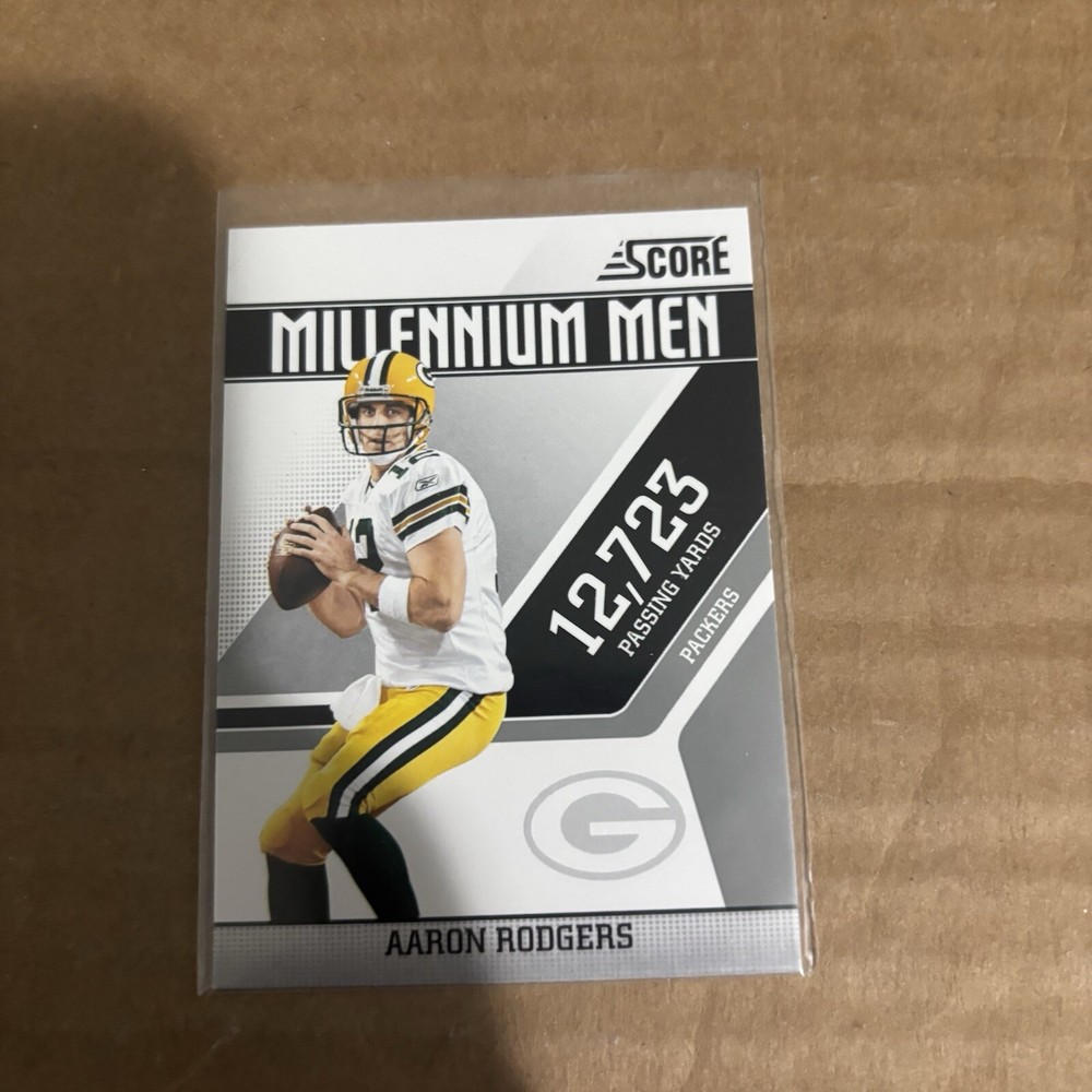 2011 Score #1 Millennium Men Aaron Rodgers Green Bay Packers