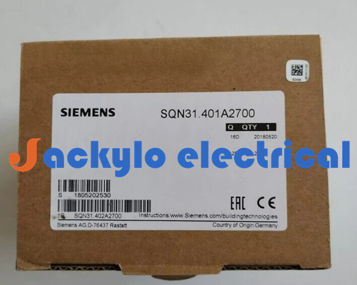SQN31.401A2700 SIEMENS Single Servo Motor  Brand New in Box! Expedited Shipping！