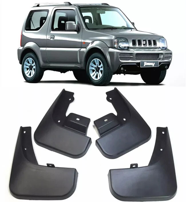 Genuine New Set Molded Splash Guards Mud Flaps Fender FOR 2005-2017 Suzuki Jimny