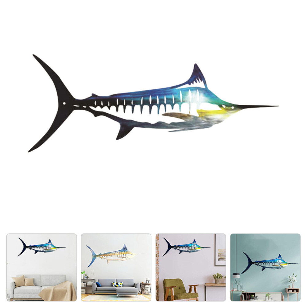 Swordfish Wall Sculpture House Decorations for Home Outdoor