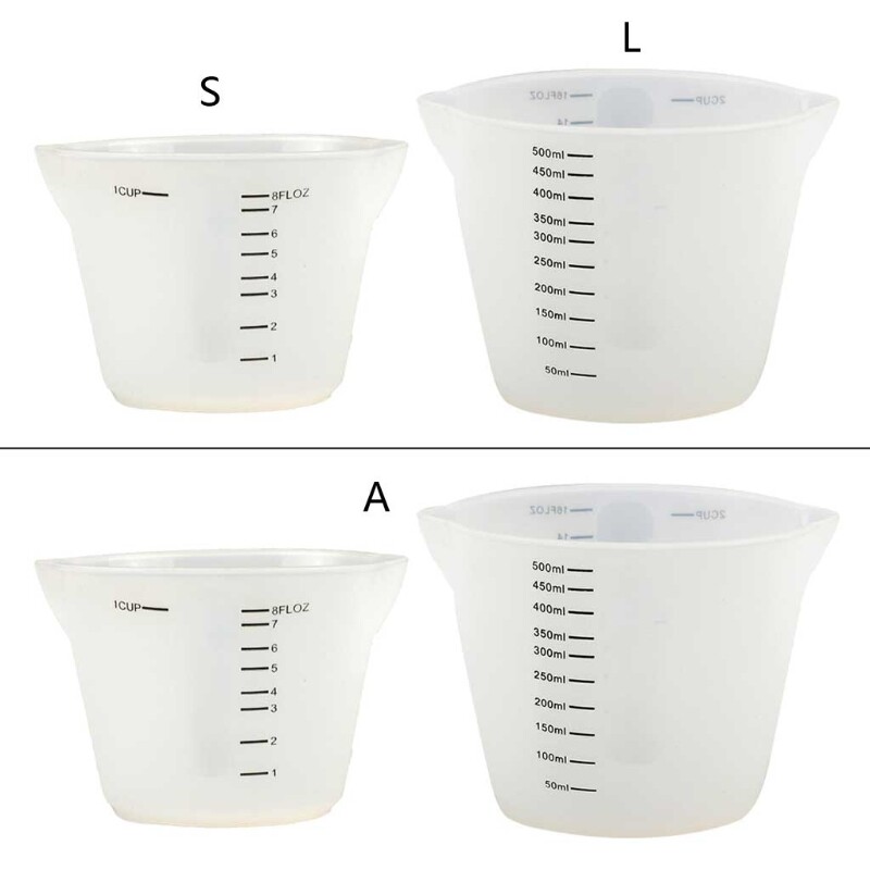 Reusable Epoxy Mixing Cups for Jewelry Casting and Acrylic Paint Pouring