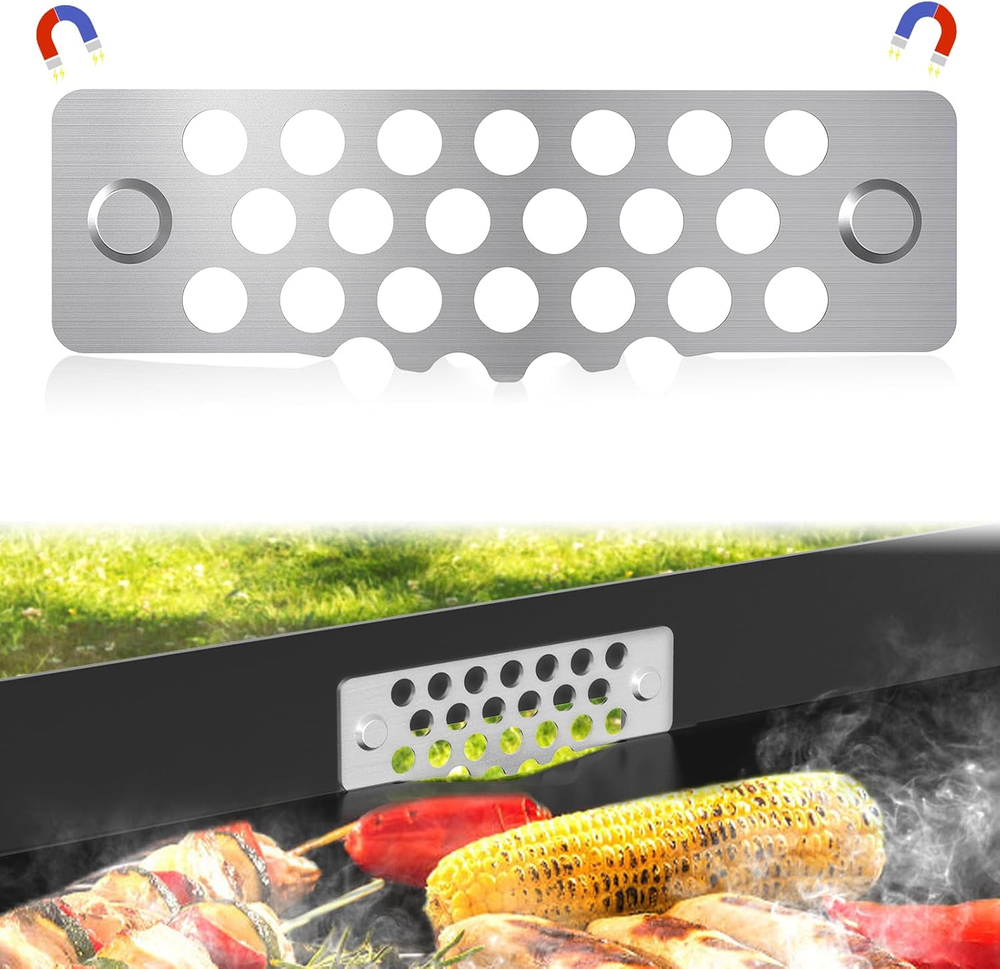 Griddle Accessories of Blackstone Grease Gate Blocker, Compatible with All Black
